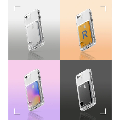 Kup Etui Ringke Fusion Card Apple iPhone SE 2022/SE 2020/8/7 Clar - RGK1556CL - {ean13} - Sklep Home Screen