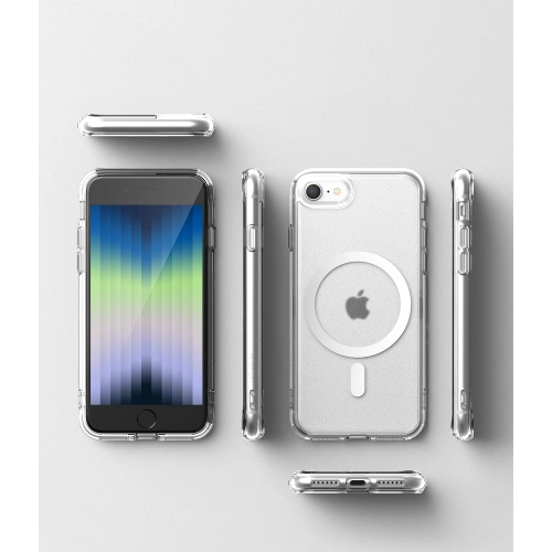 Kup Etui Ringke Fusion Magnetic Apple iPhone SE 2022/SE 2020/8/7 Matte Clear - RGK1555MCL - {ean13} - Sklep Home Screen