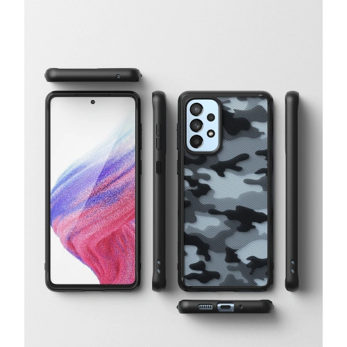 Kup Etui Ringke Fusion Samsung Galaxy A53 5G Matt Camo (Moro) Fekete - RGK1566MCBLK - {ean13} - Sklep Home Screen