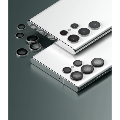 Kup Edzett üveg Ringke fényképezőgép lencse keret üveg Samsung Galaxy S22 Ultra Fekete - RGK1573BLK - {ean13} - Sklep Home Screen