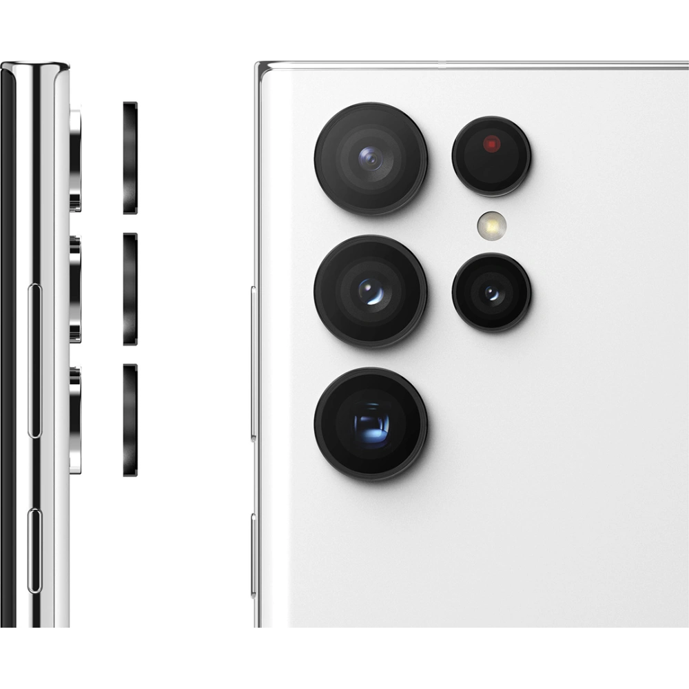 Szkło hartowane na aparat Ringke Camera Lens Frame Glass Samsung Galaxy S22 Ultra Black