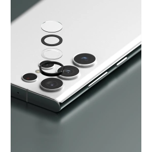 Kup Gehärtetes Glas für Ringke Kameraobjektivrahmen-Glas Samsung Galaxy S22 Ultra Schwarz - RGK1573BLK - {ean13} - Sklep Home Screen