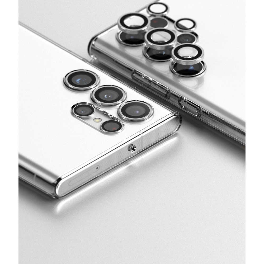 Szkło hartowane na aparat Ringke Camera Lens Frame Glass Samsung Galaxy S22 Ultra Black