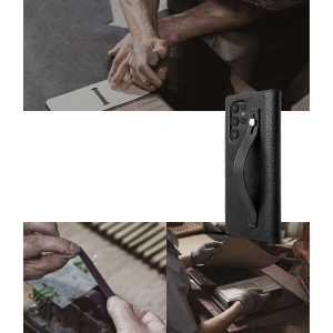 Kup Case Ringke Folio Signature EZ Strap Samsung Galaxy S22 Ultra Schwarz - RGK1574BLK - {ean13} - Sklep Home Screen