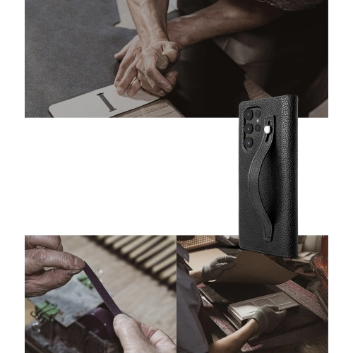 Kup Etui Ringke Folio Signature EZ Strap Samsung Galaxy S22 Ultra Black - RGK1574BLK - {ean13} - Sklep Home Screen