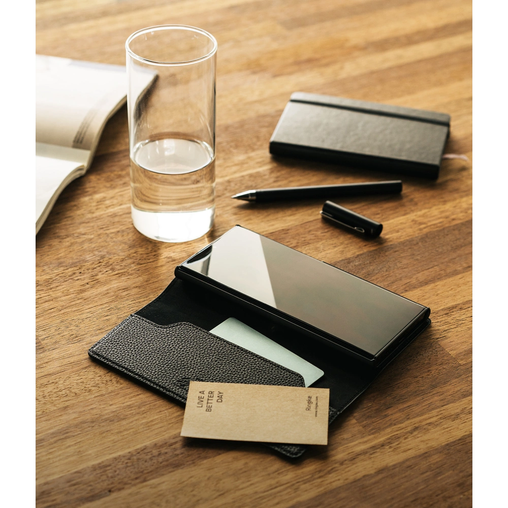 Etui Ringke Folio Signature EZ Strap Samsung Galaxy S22 Ultra Black