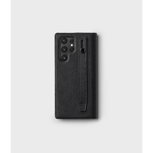 Kup Etui Ringke Folio Signature EZ Strap Samsung Galaxy S22 Ultra Fekete - RGK1574BLK - {ean13} - Sklep Home Screen