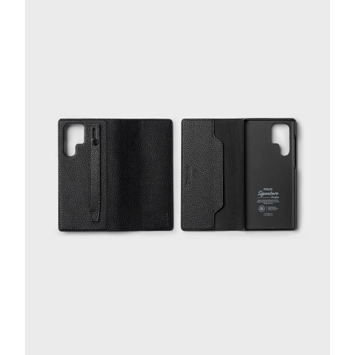 Kup Etui Ringke Folio Signature EZ Strap Samsung Galaxy S22 Ultra Black - RGK1574BLK - {ean13} - Sklep Home Screen