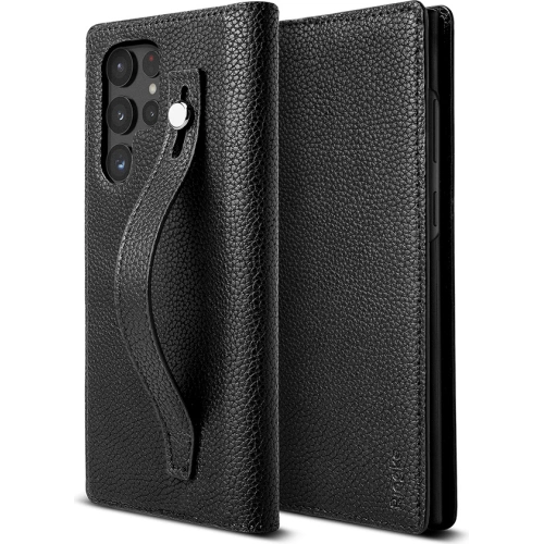 Kup Etui Ringke Folio Signature EZ Strap Samsung Galaxy S22 Ultra Black - RGK1574BLK - {ean13} - Sklep Home Screen