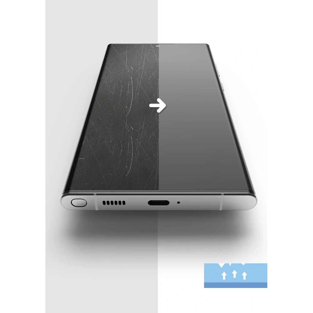 Folia hydrożelowa Ringke Dual Easy Full Cover Samsung Galaxy S22 Ultra Case Friendly