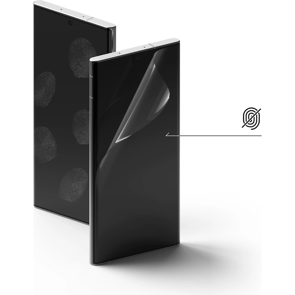 Folia hydrożelowa Ringke Dual Easy Full Cover Samsung Galaxy S22 Ultra Case Friendly