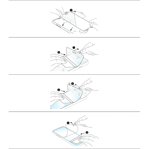 Kup Hidrogél fólia Ringke Dual Easy Full Cover Samsung Galaxy S22 Ultra Case Friendly - RGK1572 - {ean13} - Sklep Home Screen