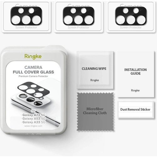 Kup Gehärtetes Glas für die Ringke Kamera Schutzglas Samsung Galaxy A73 5G/A53 5G/A33 5G [2 PACK] - RGK1563 - {ean13} - Sklep Home Screen