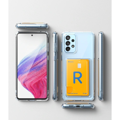 Kup Case Ringke Fusion Card Samsung Galaxy A53 5G Clear - RGK1567CL - {ean13} - Sklep Home Screen