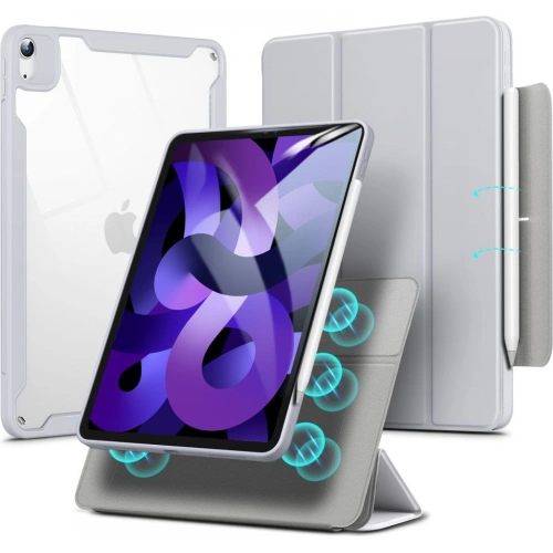 Kup Etui ESR Rebound Hybrid Apple iPad Air 10.9 2020/2022 (4. és 5. generáció) / iPad Air 11 2024 (6. generáció) Ezüst Szürke - ESR483SLVGRY - {ean13} - Sklep Home Screen
