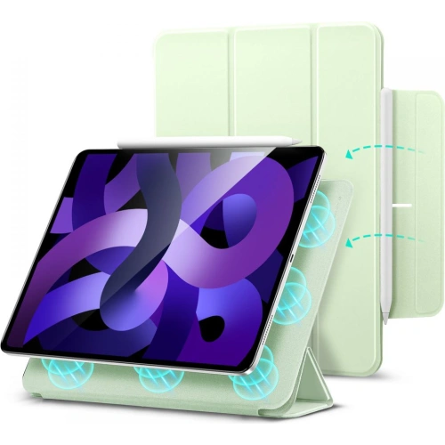 Kup Case ESR Rebound Magnetic Apple iPad Air 10.9 2020/2022 (4. und 5. Generation) / iPad Air 11 2024 (6. Generation) Minzgrün - ESR486MNTGRN - {ean13} - Sklep Home Screen