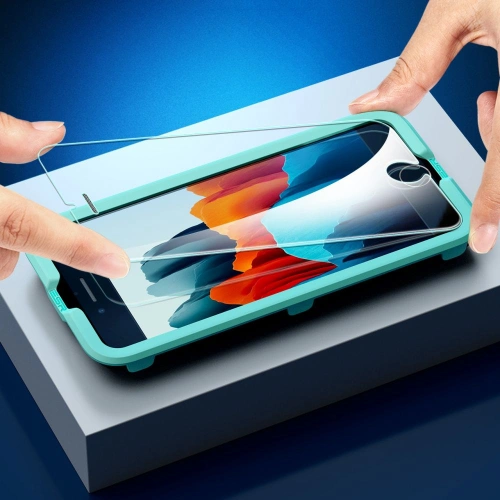 Kup Gehärtetes Glas ESR Bildschirm-Schutz Apple iPhone SE 2022/SE 2020/8/7 Klar [2 PACK] - ESR490 - {ean13} - Sklep Home Screen