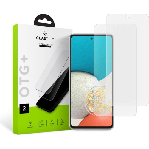 Kup Gehärtetes Glas Glastify OTG+ Samsung Galaxy A53 5G [2 PACK] - GST011 - {ean13} - Sklep Home Screen