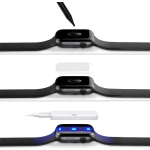 Kup Gehärtetes Glas Glastify UVTG+ Apple Watch 4/5/6/7/SE/8/9 40/41mm [2 PACK] - GST014 - {ean13} - Sklep Home Screen