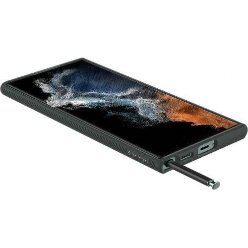 Kup Case Spigen Liquid Air Samsung Galaxy S22 Ultra Abyssgrün - SPN2210ABYGRN - {ean13} - Sklep Home Screen