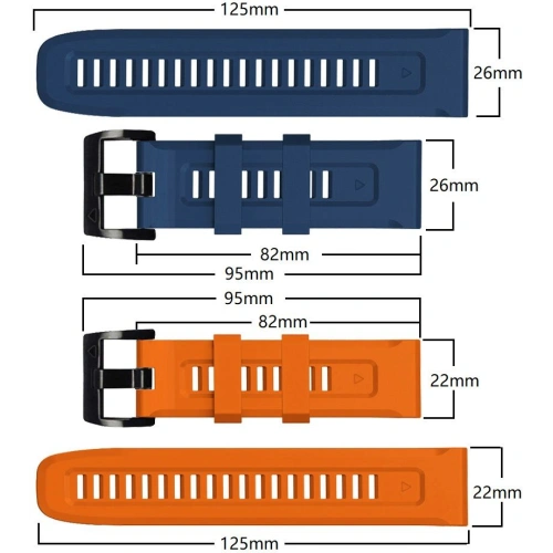 Kup Tech-Protect Iconband Garmin Fenix 5/6/6 Pro/7 Orange - THP924ORG - {ean13} - Sklep Home Screen