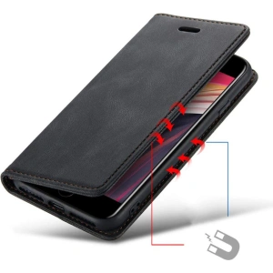 Kup Case Tech-Protect Wallet Apple iPhone SE 2022/SE 2020/8/7 Dunkelgrau - THP941GRY - {ean13} - Sklep Home Screen