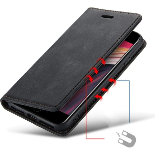 Kup Etui Tech-Protect Wallet Apple iPhone SE 2022/SE 2020/8/7 tmavě šedá - THP941GRY - {ean13} - Sklep Home Screen