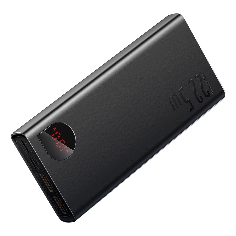 Powerbank Baseus Adaman Metal, 20000mAh, 22.5W (czarny)