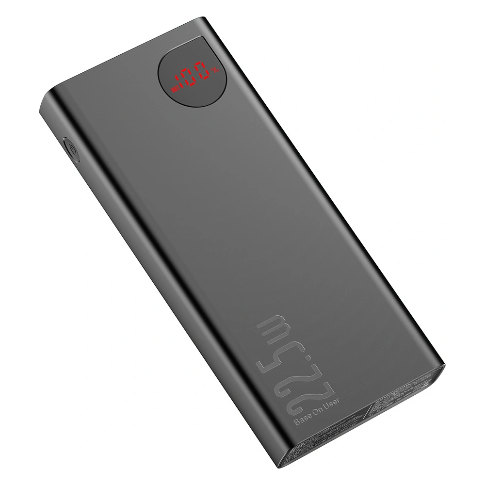 Powerbank Baseus Adaman Metal, 20000mAh, 22.5W (czarny)