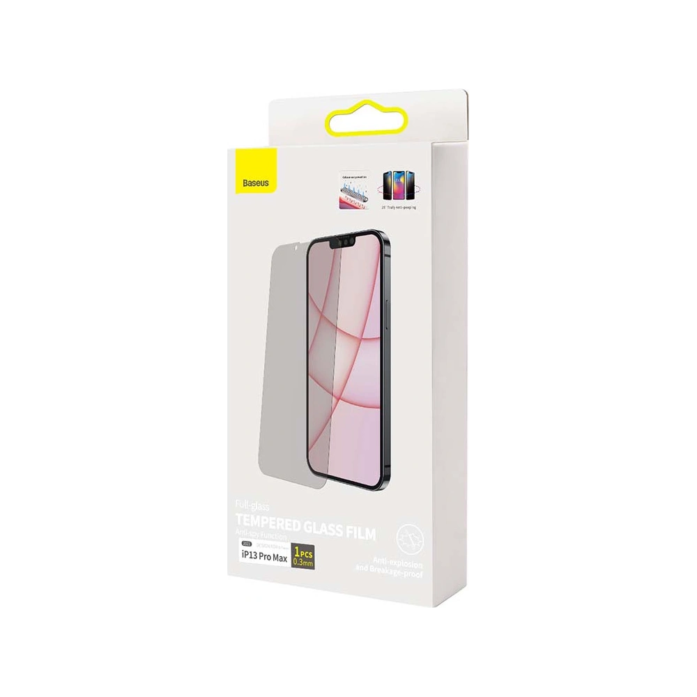 Szkło prywatyzujące 0.3mm Baseus SGBL062102 Apple iPhone 13 Pro Max