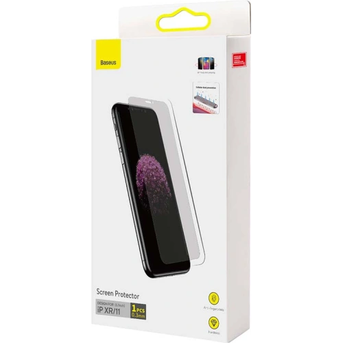 Kup Szkło prywatyzujące 0.3mm Baseus SGBL061602 Privacy Apple iPhone 11/XR - BSU3198 - {ean13} - Sklep Home Screen