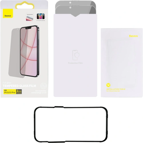 Kup Sticlă de privatizare 0.3mm Baseus SGBL061302 Privacy Apple iPhone 16e / 14 / 13 / 13 Pro [2 PACK] - BSU3201 - {ean13} - Sklep Home Screen