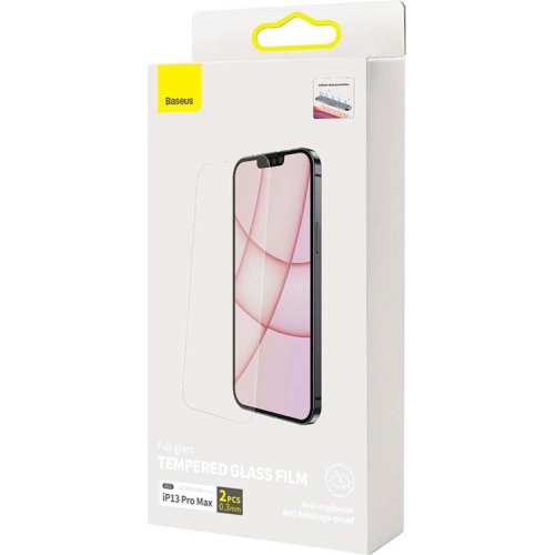 Kup Szkło hartowane 0.3mm Baseus SGBL061202 Apple iPhone 13 Pro Max [2 PACK] - BSU3202 - {ean13} - Sklep Home Screen
