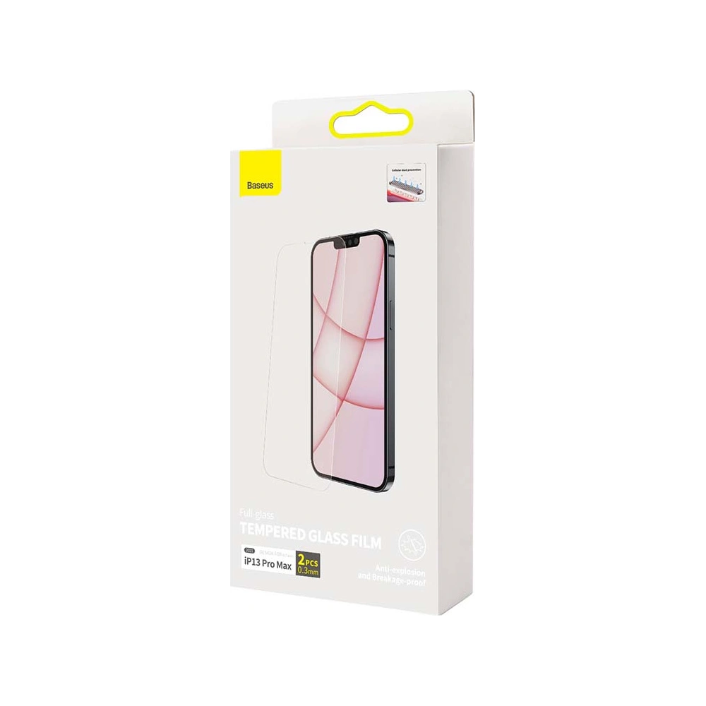 Szkło hartowane 0.3mm Baseus SGBL061202 Apple iPhone 13 Pro Max [2 PACK]