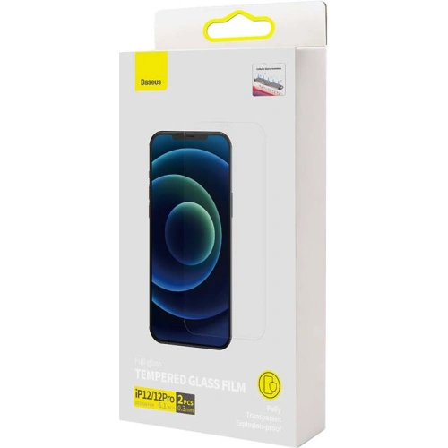 Kup Hartglas 0.3mm Baseus SGBL060702 Apple iPhone 12/12 Pro [2 PACK] - BSU3205 - {ean13} - Sklep Home Screen