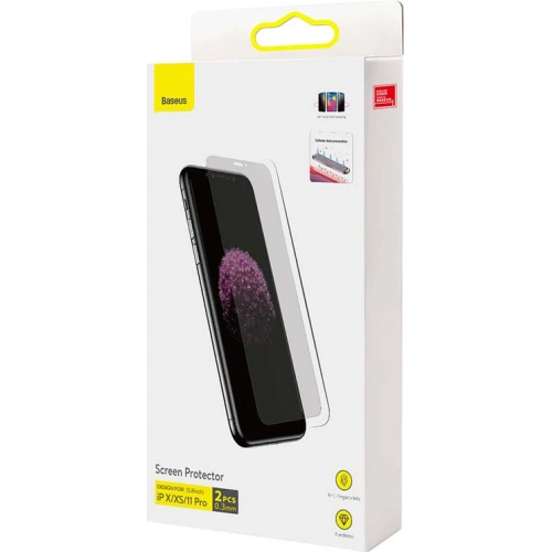 Kup Privatisierendes Glas 0.3mm Baseus SGBL060402 Datenschutz Apple iPhone 11 Pro/XS/X [2 PACK] - BSU3209 - {ean13} - Sklep Home Screen