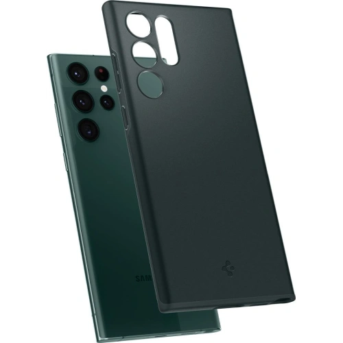Kup Etui Spigen Thin Fit Samsung Galaxy S22 Ultra Abyss Green - SPN2214ABYGRN - {ean13} - Sklep Home Screen