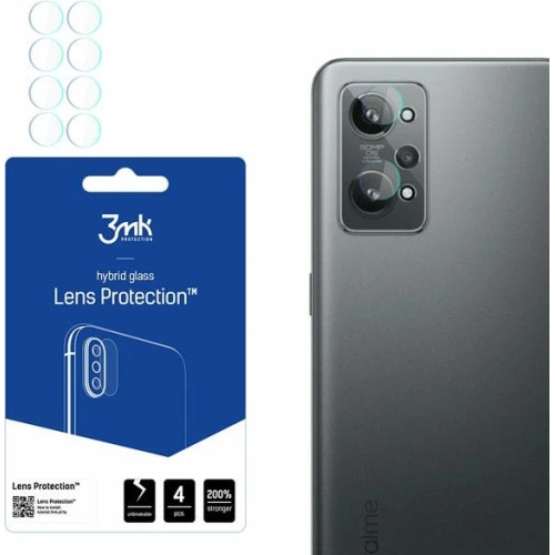 Kup Sticlă hibridă pentru obiectivul aparatului 3MK Protecție Lentile Realme GT 2 5G [4 PACK] - 3MK2943 - {ean13} - Sklep Home Screen