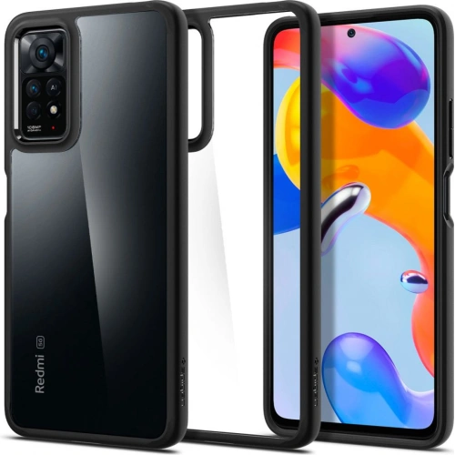Kup Etui Spigen Ultra Hybrid Redmi Note 11 Pro LTE/5G Matt Fekete - SPN2216BLK - {ean13} - Sklep Home Screen