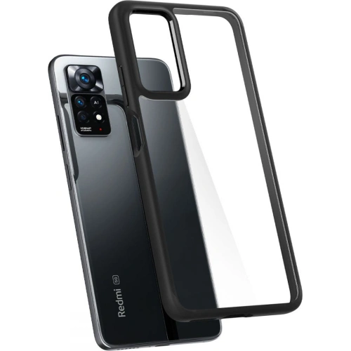 Kup Etui Spigen Ultra Hybrid Redmi Note 11 Pro LTE/5G Matt Fekete - SPN2216BLK - {ean13} - Sklep Home Screen