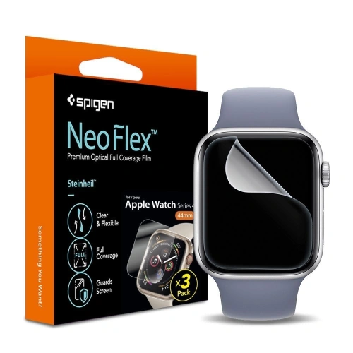 Kup 3x Folie Spigen Neo Flex HD Apple Watch 4/5/6/7/8/9/SE 44/45mm - SPN321 - {ean13} - Sklep Home Screen