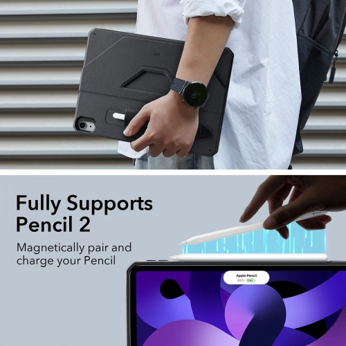 Kup Etui ESR Sentry Magnetic Stand Apple iPad Air 10.9 2020/2022 (4. és 5. generáció) / iPad Air 11 2024 (6. generáció) Fekete - ESR491BLK - {ean13} - Sklep Home Screen