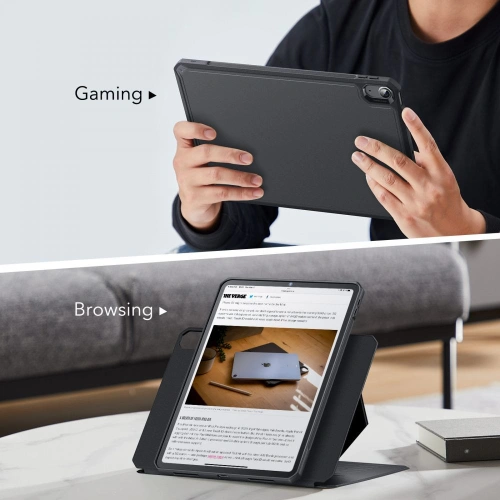 Kup Etui ESR Sentry Magnetic Stand Apple iPad Air 10.9 2020/2022 (4. és 5. generáció) / iPad Air 11 2024 (6. generáció) Fekete - ESR491BLK - {ean13} - Sklep Home Screen