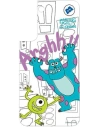 Panel Samsung Galaxy S22 GP-TOS901HIAGW pentru etui Frame Cover Disney Monsters alb/white