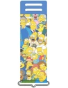 Samsung Galaxy Z Flip 3 GP-TOF711HO3YW to Silicone Cover with strap Simpsons blue