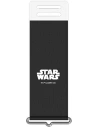 Pasek Samsung Galaxy Z Flip 3 GP-TOF711HO9BW pentru etui Silicone Cover cu pătură Star Wars negru/black