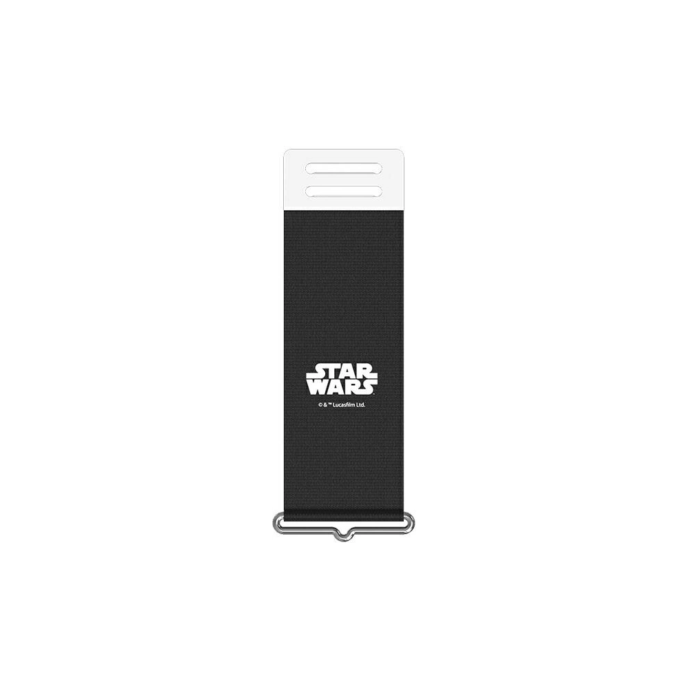 Pasek Samsung Galaxy Z Flip 3 GP-TOF711HO9BW do etui Silicone Cover z paskiem Star Wars czarny/black