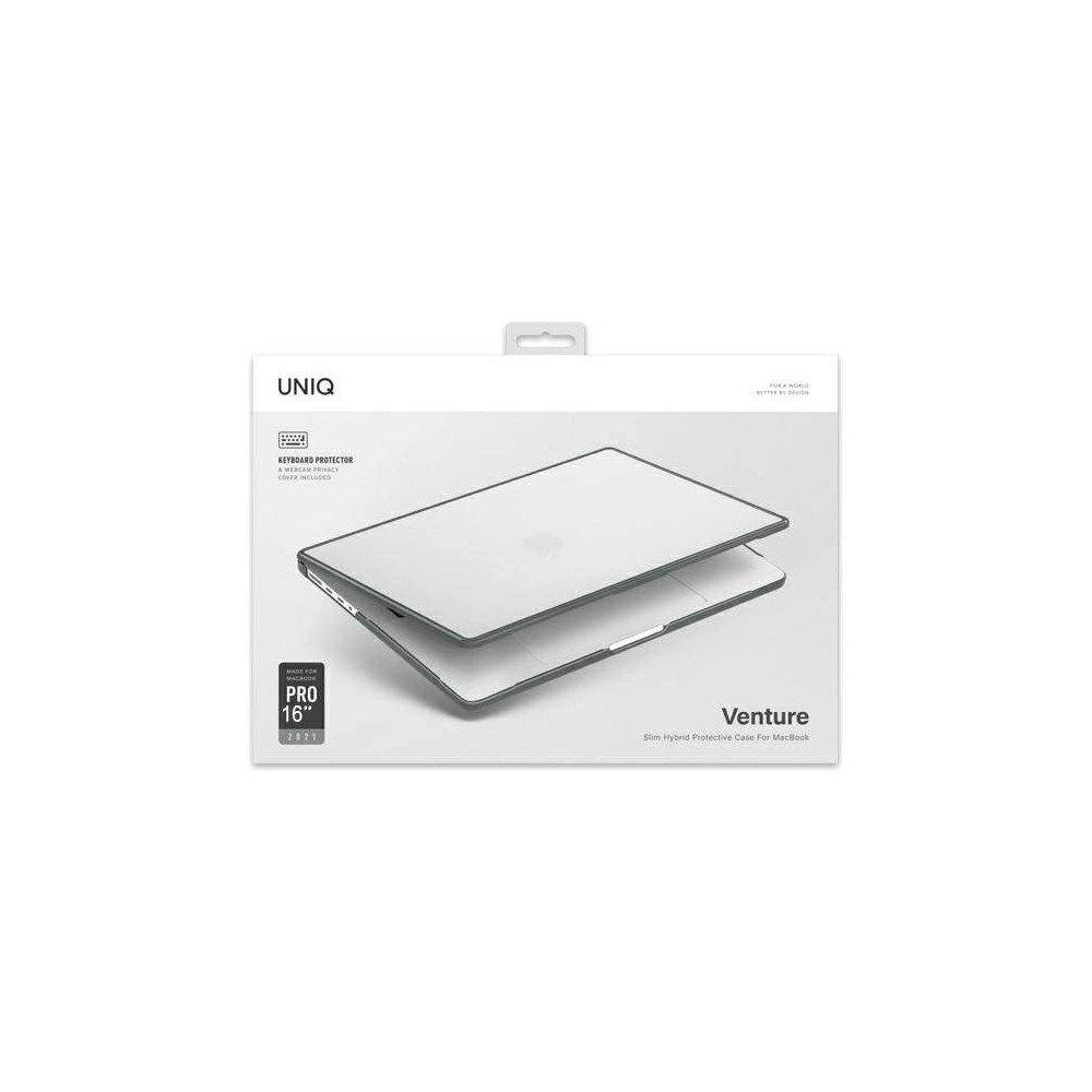 Etui UNIQ Venture Apple MacBook Pro 16 2021-2023 szary/charcoal frost grey
