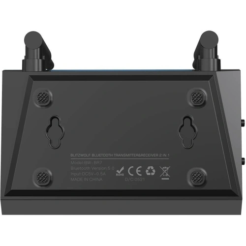 Buy Transmitter / Receiver bluetooth BlitzWolf BW-BR7, NFC - BLZ476 - {ean13} - Home Screen Store Europe