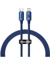 Kup USB-C to Lightning kábel Baseus Crystal, 20W, 1.2m (kék) - BSU3214BLU - {ean13} - Sklep Home Screen